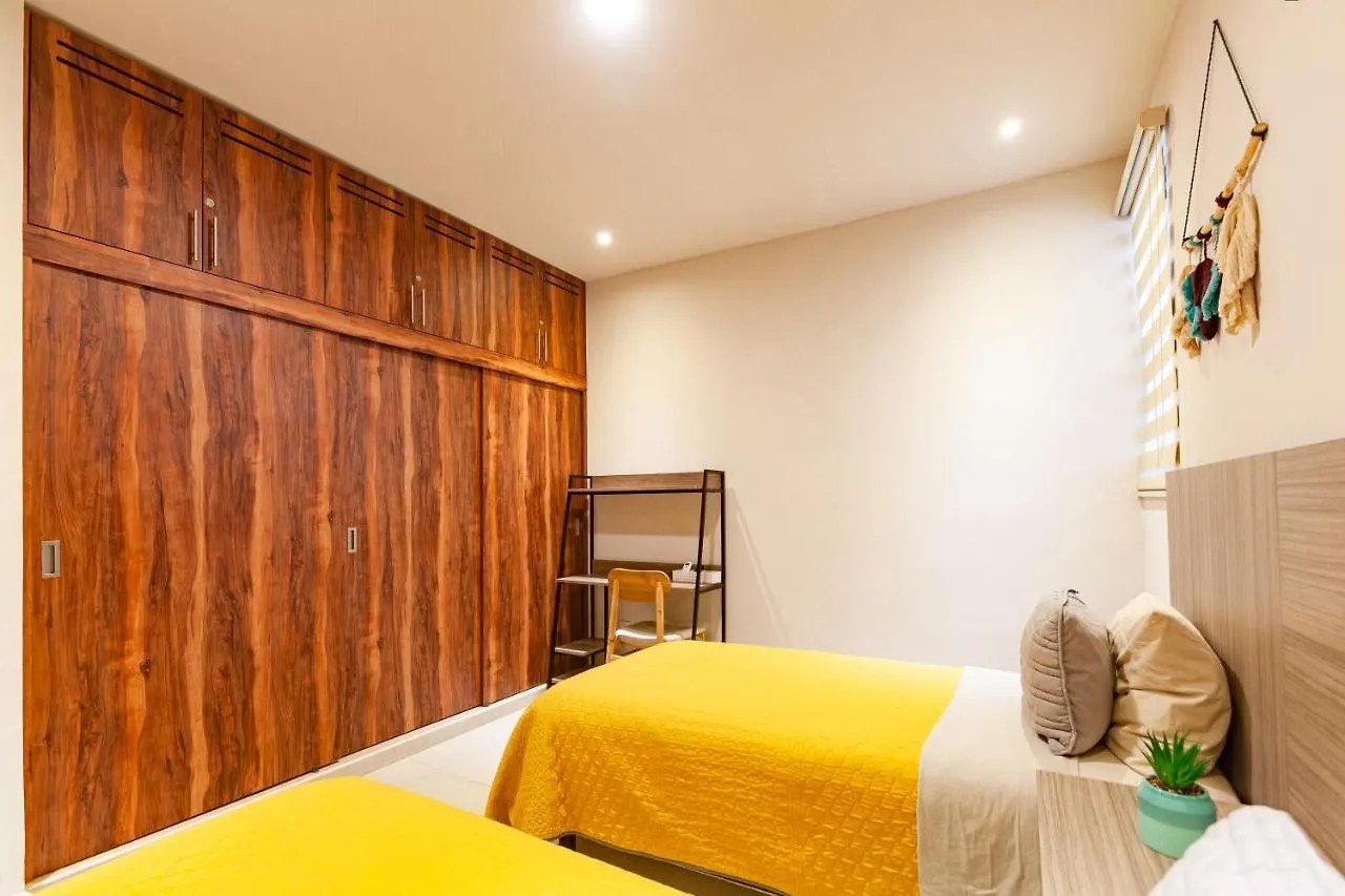 Brand New! 10Min To Beach Wifi 200Mb Gym Pool 普拉亚卡门 墨西哥