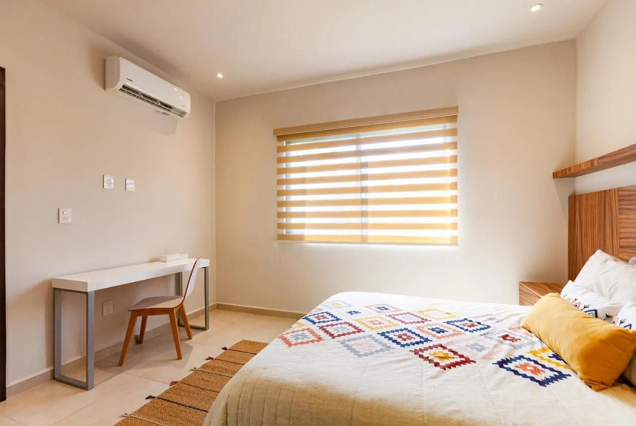 公寓 Brand New! 10Min To Beach Wifi 200Mb Gym Pool 普拉亚卡门